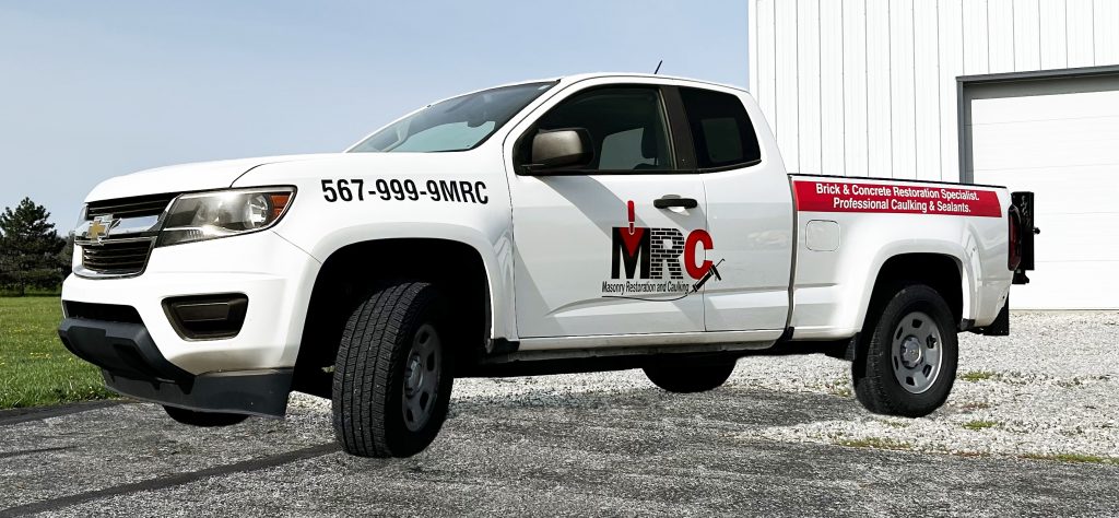 Masonry Restoration and Caulking truck